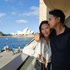 Raisa dan Hamish Daud Ajak Anak Liburan di Pantai Australia, Warganet Kaget Zalina Sudah Besar