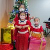 Deretan Potret Thalia dan Thania Putri Ruben Onsu Tampil di Acara Natal, Gemas Berangkat Naik Delman