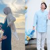 10 Potret Momen Bahagia Tasyakuran dan Gender Reveal Anak Alvin Faiz dan Henny Rahman