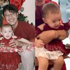 Potret Keseruan Perayaan Natal Keluarga Dimas Anggara dan Nadine Chandrawinata, Baby Djiwa Gemes Main Bareng Sepupu