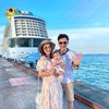 Nanda Arsyinta dan Suami Rayakan Tahun Baru di Kapal Pesiar, Keliling ke Beberapa Negara ASEAN Lho!