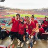 7 Potret Keluarga Raffi Ahmad Nonton Timnas di Stadion, Nagita Slavina Cantik Banget Pakai Jersey Indonesia