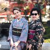 10 Potret Bunga Citra Lestari Tampil Anggun saat Pakai Kimono di Jepang, Auranya Awet Muda Banget!