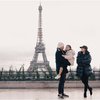 Liburan ke Paris, Ini Deretan Potret Gisella Anastasia dan Gading Marten Tiru Foto Jadul saat Bersama