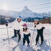 10 Potret Gading Marten dan Gisel Ajak Gempi Bermain Salju di Pegunungan Swiss, Kompak Banget
