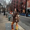 10 Potret Beby Tsabina Jalan-Jalan di New York, Tampil Gemesin dengan Tas Teddy Bear