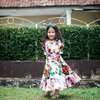 Bak Model Cilik, Ini Potret Thalia Anak Ruben Onsu Pakai Dress Motif Bunga Curi Perhatian