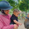 Deretan Momen Lesti Kejora Ajak Anak saat Latihan Berkuda, Baby Leslar Gemesin Banget!