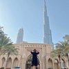 Liburan ke Dubai, Ini Deretan Selebriti yang Berpose di Depan Burj Khalifa 