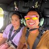 Bikin Para Netizen Baper, Ini 10 Potret Romantis Raffi Ahmad dan Nagita Slavina Naik Helikopter