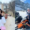 Deretan Potret Titi Kamal dan Keluarga Liburan di Swiss, Asyik Main Salju
