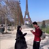 Dilamar Sang Kekasih di Paris, Wajah Bahagia Wika Salim Tak Bisa Ditutupi
