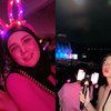 Potret Mulan Jameela Nonton Konser BlackPink Bareng Safeea Ahmad dan Tiara Savitri, Tampil Cantik Gak Kalah dari Idol Korea