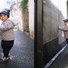 Stylish Abis Bak ABG, Potret Rayyanza Berpose di Gang Senggol Jepang Sukses Bikin Gemas Netizen