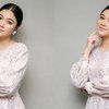 Potret Naysilla Mirdad Tampil Kalem dalam Balutan Dress Klasik, Kecantikannya Bikin Adem Netizen!