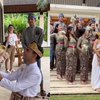  10 Potret Resepsi Pernikahan Laura Theux dan Indra Brotolaras, Meriah dan Seru Banget!