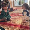 Deretan Momen Baby Issa Ikut Kajian dan Bukber Pertama Kali, Ganteng Banget Pakai Baju Koko