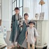 Inspirasi Outfit Sarimbitan Ala Keluarga Fanny Fabriana, Simpel dan Elegan Cocok untuk Lebaran