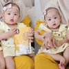 Gemas Kiyowo! Ini 10 Potret Terbaru Si Kembar Alma dan Alsha Anak Anisa Rahma yang Sudah Mulai MPASI