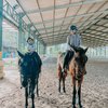 Ikuti Jejak Sang Ibu, Ini Potret Terbaru Ukkasya yang Semakin Rajin Latihan Berkuda Sejak Dini