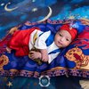 Deretan Newborn Photoshoot Baby Omar Anak Kedua vebby Palwinta, Gemas Bak Pangeran Arab Versi Bayi Nih!