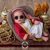 Deretan Newborn Photoshoot Baby Omar Anak Kedua vebby Palwinta, Gemas Bak Pangeran Arab Versi Bayi Nih!