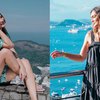 10 Potret Luna Maya di Brazil, Pakai Outfit Kasual tapi Tetap Fashionable