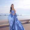 Bak Cinderella, Potret Raline Shah Pakai Ball Gown Icy-Blue di Cannes Film Festival 2023 Biru Bikin Terpana Netizen