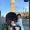 Potret Kartika Putri dan Keluarga Liburan di London, Akui Kerepotan dengan Anak!