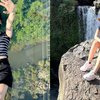 9 Potret Liburan Natasha Wilona di Bali, Selalu Ajak Sang Mama Asyik Foto di Tebing dan Jembatan Kaca