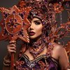 Berlaga di Miss International Queen 2023, Millen Cyrus Pakai Kostum yang Terinspirasi Dewi Suhita dari Kerajaan Majapahit