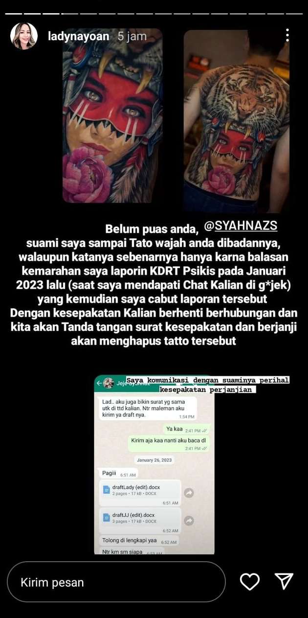 Deretan Bukti Dugaan Perselingkuhan Syahnaz Sadiqah dan Rendy Kjaerneet yang di-spill Istri