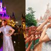Disebut Princess, Potret Menawan Tasya Farasya Bergaun Silver saat Jalan-Jalan ke Disneyland Tokyo Curi Perhatian