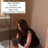 Potret Nikita Willy saat Mandikan Baby Issa, Netizen Salfok sama Gelas Ukur  Plastik yang Dijadikan Gayung