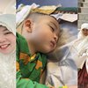 Potret Anak Artis Ikut Laksanakan Salat Idul Adha, Kecil-Kecil Pada Semangat Meski Ada yang Ketiduran