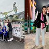 Potret Sandra Dewi Boyong Keluarganya ke Jurrasic Creatures Australia, Asyik Banget!