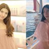 7 Potret Cassandra Lee Pakai Outfit Bernuansa Soft Pink, Vibesnya Adem dan Kalem Banget!