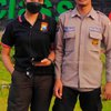 Deretan Potret Rizka Satpam Cantik Asal Surabaya yang Tengah Viral di TikTok