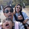 Potret Keluarga Felicya Angelista dan Caesar Hito Liburan ke Jawa Tengah, Ekspresi Bible Selalu Bikin Salfok!