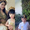 Pakai Baju Adat Bali, Ini Pemotretan Terbaru Rachel Vennya Bareng 2 Anaknya