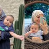 7 Potret Vebby Palwinta Momong Baby Omar, Ibu dan Anak Sama-Sama Gemesin!