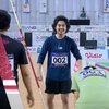 Bastian Steel Menang Lomba Lari 100 Meter Sektor Putra, Gandengan sama Cinta Laura