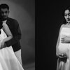 Potret Maternity Shoot Yeni Inka, Anggun dalam Balutan Kain Sutra