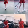 10 Gaya Nathalie Holscher saat Main Tenis, Bajunya Langsung jadi Sorotan Netizen