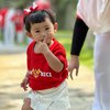 Deretan Potret Moana Anak Ria Ricis yang Ikut Lomba Makan Kerupuk, Semangat Banget Tampil dengan Outfit Serba Merah Putih!