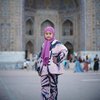 Jago Bahasa Arab Sampai Disekolahkan ke Mesir, Ini Potret Modis Maryam Anak Oki Setiana Dewi saat Liburan di Uzbekistan