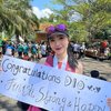  Deretan Potret Febby Rastanty di Bali, Liburan Sekaligus Ikut Lomba Marathon 21 Km