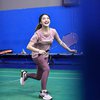 Gemar Tepok Bulu, Ini 8 Potret Chandrika Chika Main Badminton