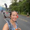 Potret Enzy Storia Ikut Race Half Marathon, Sempat Tertunda Hampir 4 Tahun tapi Terus Dapat Dukungan Suami