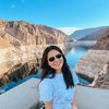 Deretan Potret Marsha Aruan Main ke Hoover Dam, Wajah Fresh dan Cantik tanpa Makeup Banjir Pujian